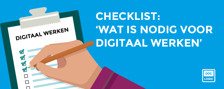 Installatie laat staan Illustreren Checklist] 'Wat is nodig voor digitaal werken?'